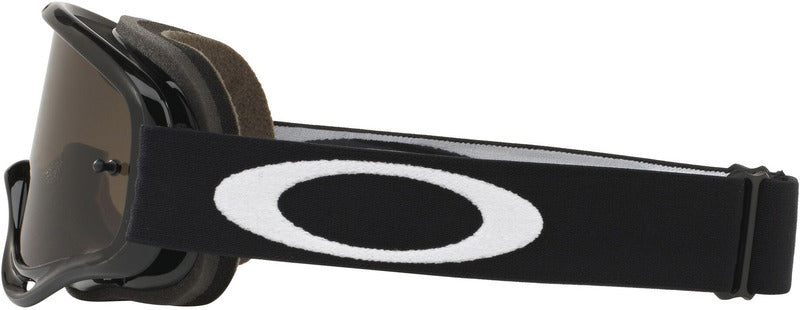 OAKLEY XS O Frame MX Sand Brille Jet schwarz dunkelgrau + klare Linse