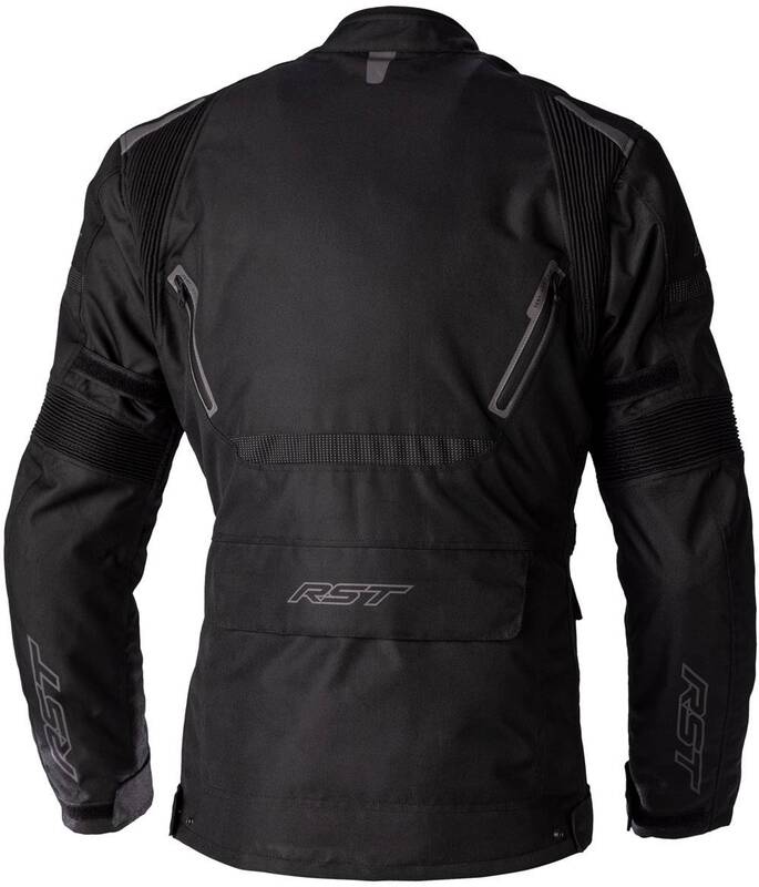 RST Endurance CE Textil-Motorradjacke Herren - Schwarz/Schwarz