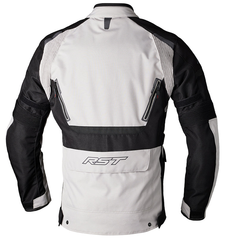 RST Endurance CE Textil-Motorradjacke Herren - Silber/Schwarz