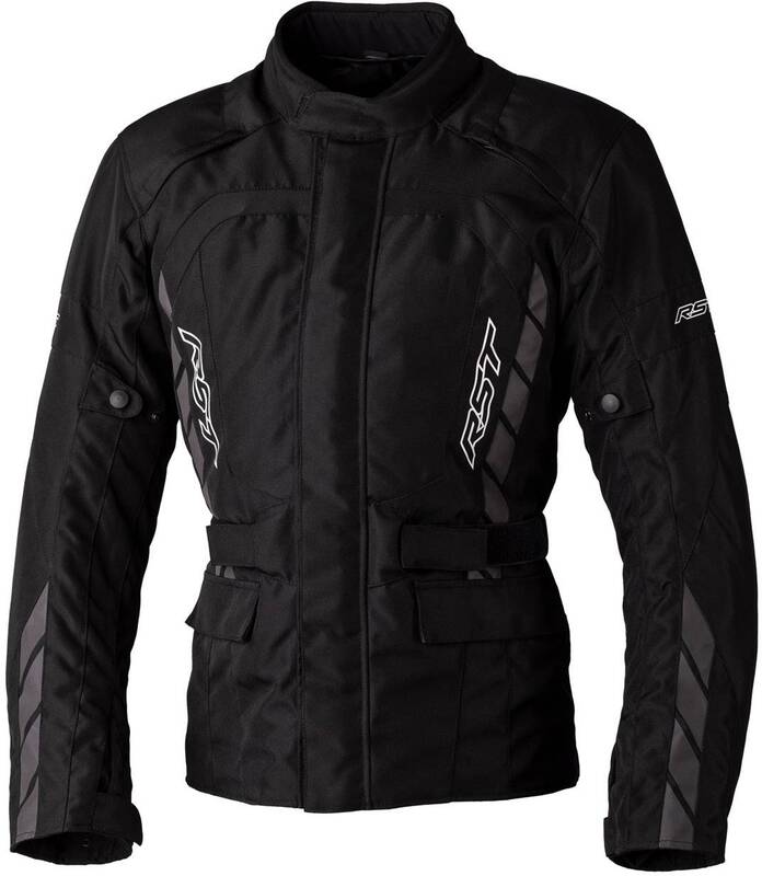 RST Alpha 5 CE Textil-Motorradjacke - Schwarz/Schwarz