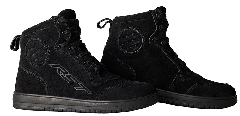 RST Hi-Top Motorradstiefel - Schwarzes Wildleder