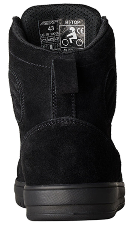 RST Hi-Top Motorradstiefel - Schwarzes Wildleder