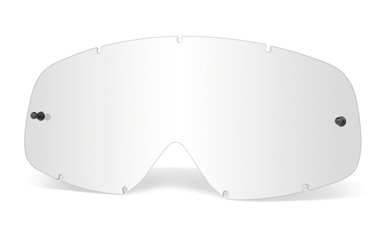 Klare Ersatzgläser für OAKLEY O-Frame 2.0 Pro XS Brille, robust und transparent, für optimalen Schutz und klare Sicht.