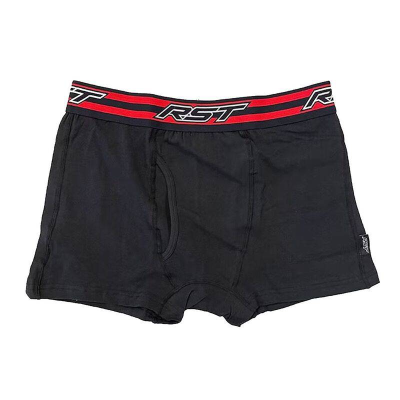 Rost Race Dept Boxer Shorts 4er-Pack in Schwarz, Funktionsbekleidung aus atmungsaktivem Material, bequem und sportlich.