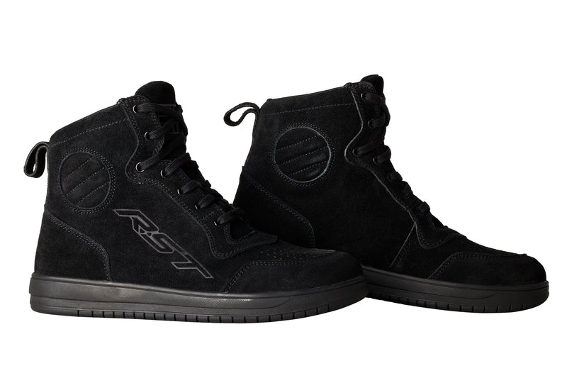RST Hi-Top Damen Schuhe - Schwarzes Wildleder