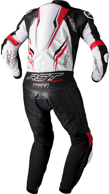 RST V4.1 EVO Känguru Kombi CE mit Airbag Herren - Weiss/Rot/Schwarz