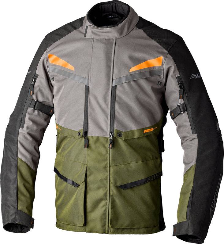 RST Maverick EVO CE Textil-Motorradjacke Herren - Khaki
