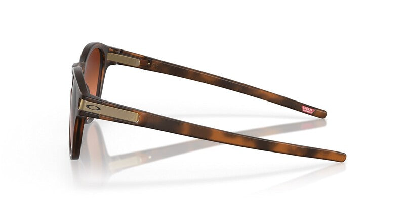 OAKLEY Latch Sonnenbrille Mattbraun Tortoise - Gläser Prizm brauner Farbverlauf