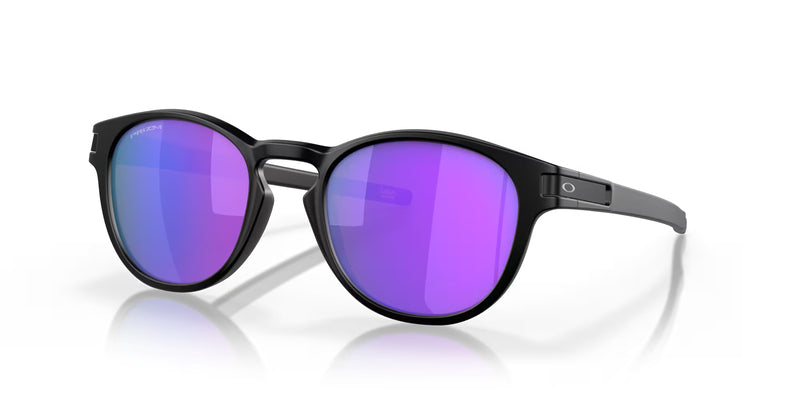 OAKLEY Latch Sonnenbrille Matte schwarz - Prizm Violet Gläser
