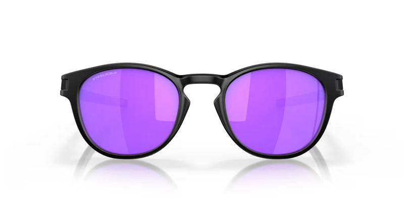 OAKLEY Latch Sonnenbrille Matte schwarz - Prizm Violet Gläser