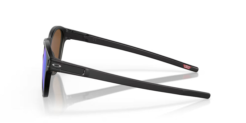 OAKLEY Latch Sonnenbrille Matte schwarz - Prizm Violet Gläser