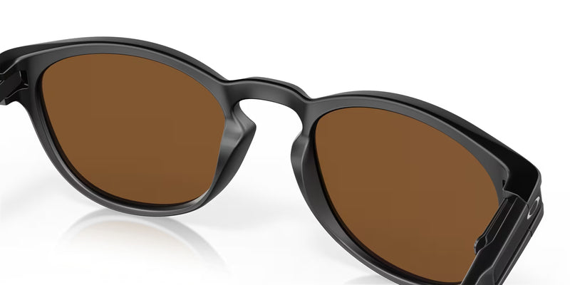 OAKLEY Latch Sonnenbrille Matte schwarz - Prizm Violet Gläser