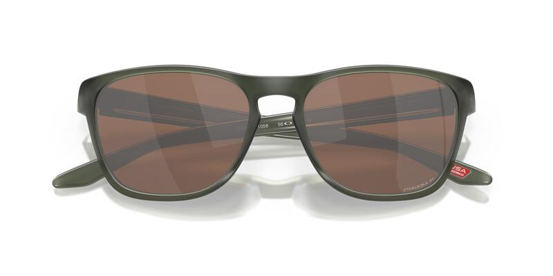 OAKLEY Manorburn Sonnenbrille - Prizm Tungsten polarisierende Gläser, mattierter Olive Ink Rahmen