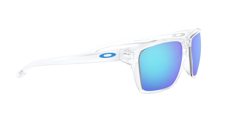 OAKLEY Sylas Sonnenbrille - Prizm Sapphire Gläser, Gestell poliert, klar