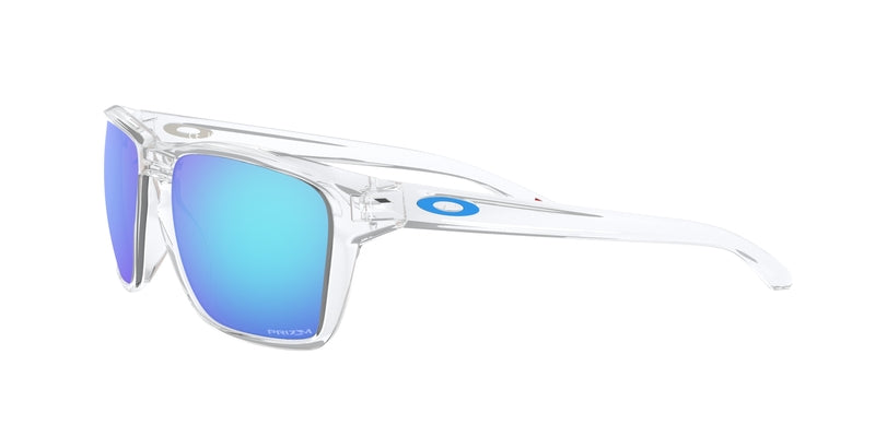 OAKLEY Sylas Sonnenbrille - Prizm Sapphire Gläser, Gestell poliert, klar