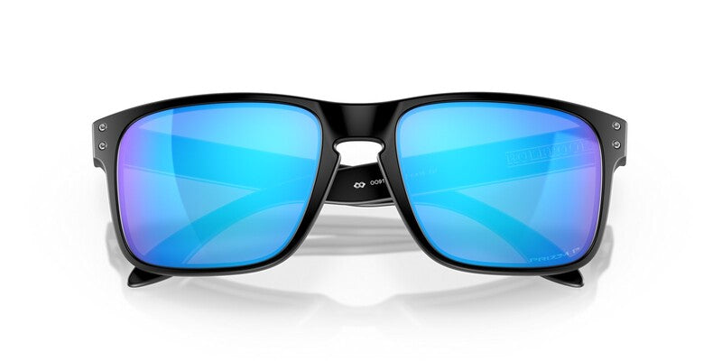 OAKLEY Holbrook Sonnenbrille Gestell Mattschwarz - Gläser Prizm Sapphire Polarized