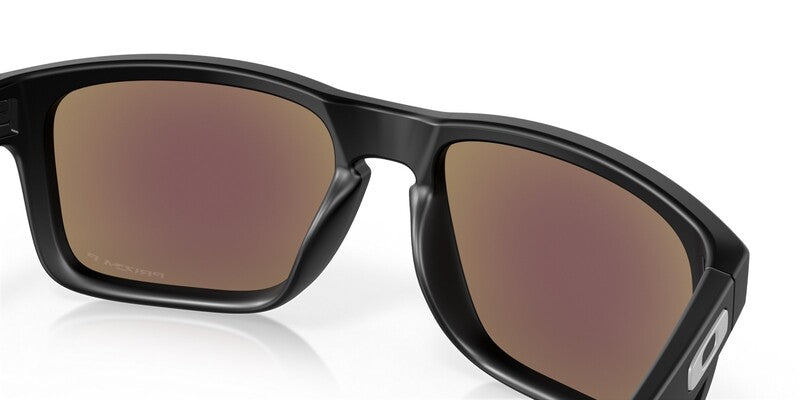 OAKLEY Holbrook Sonnenbrille Gestell Mattschwarz - Gläser Prizm Sapphire Polarized