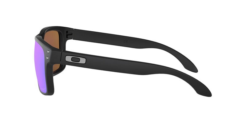 OAKLEY Holbrook Sonnenbrille Gestell Mattschwarz - Gläser Prizm Sapphire Polarized