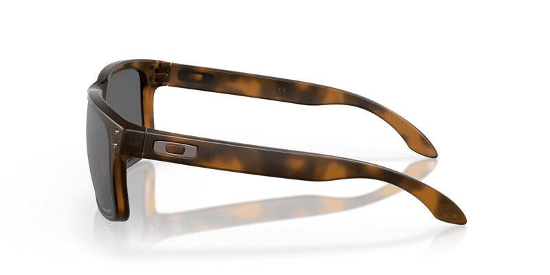 OAKLEY Holbrook Sonnenbrille Gestell Mattbraun Tortoise - Gläser Prizm Schwarz