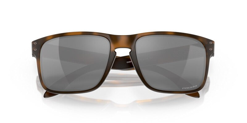 OAKLEY Holbrook Sonnenbrille Gestell Mattbraun Tortoise - Gläser Prizm Schwarz