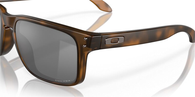 OAKLEY Holbrook Sonnenbrille Gestell Mattbraun Tortoise - Gläser Prizm Schwarz