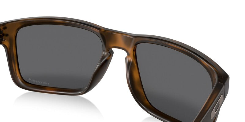 OAKLEY Holbrook Sonnenbrille Gestell Mattbraun Tortoise - Gläser Prizm Schwarz