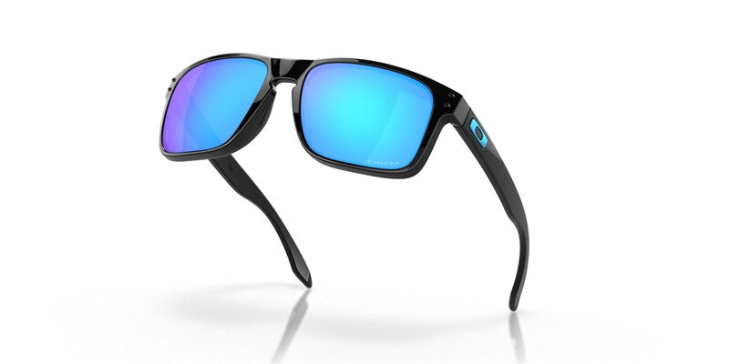 OAKLEY Holbrook Sonnenbrille Gestell Schwarz poliert - Gläser Prizm Sapphire