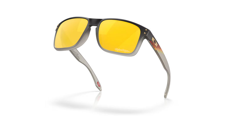 OAKLEY Holbrook Troy Lee Designs Series Sonnenbrille schwarz Fade - Prizm 24K Polarized Gläser