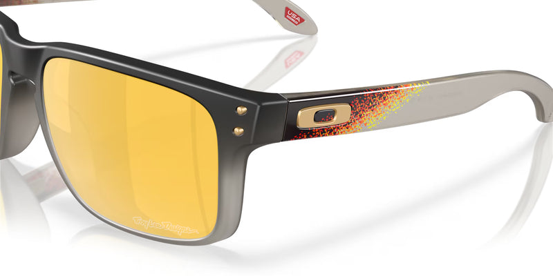 OAKLEY Holbrook Troy Lee Designs Series Sonnenbrille schwarz Fade - Prizm 24K Polarized Gläser