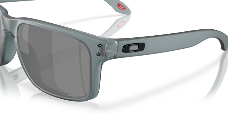 OAKLEY Holbrook Sonnenbrille Matte Crystal schwarz - Prizm schwarz Polarized Gläser