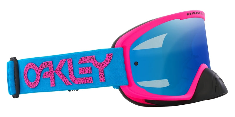 OAKLEY O Frame 2.0 Pro MX Brille - Blau Crackle Schwarz Ice Iridium Linse
