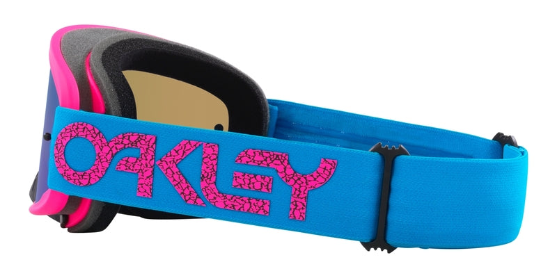 OAKLEY O Frame 2.0 Pro MX Brille - Blau Crackle Schwarz Ice Iridium Linse