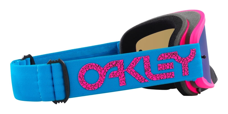 OAKLEY O Frame 2.0 Pro MX Brille - Blau Crackle Schwarz Ice Iridium Linse
