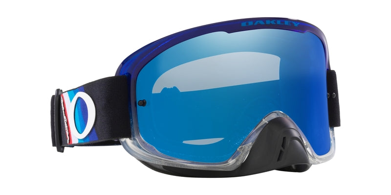 OAKLEY O Frame 2.0 Pro MX Brille - TLD Schwarze Stripes Schwarz Ice Iridium Linse