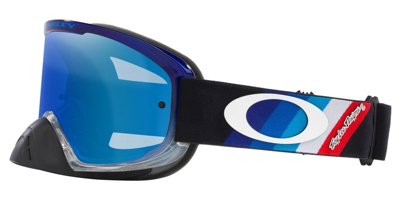 OAKLEY O Frame 2.0 Pro MX Brille - TLD Schwarze Stripes Schwarz Ice Iridium Linse