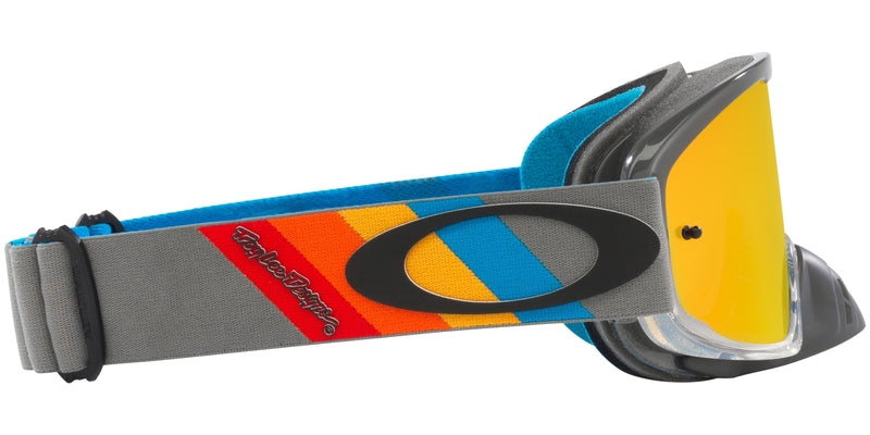 OAKLEY O Frame 2.0 Pro MX Brille - TLD Graue Stripes Fire Iridium Linse