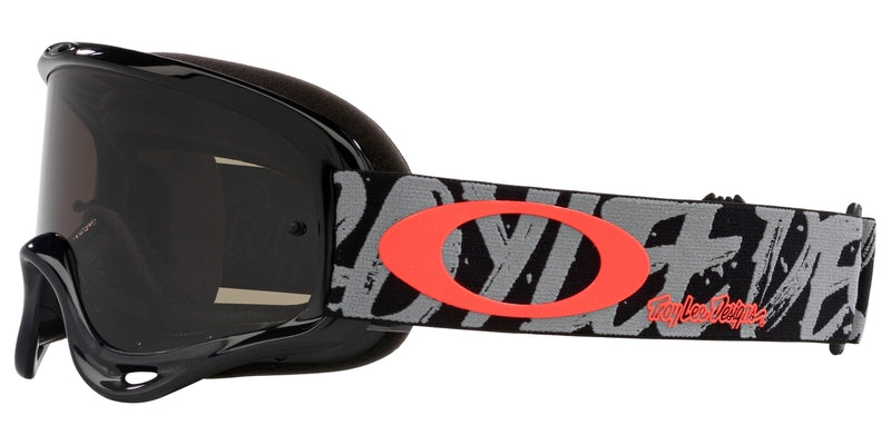 OAKLEY O Frame MX Brille - TLD Grau Stripes Persimmon Linse