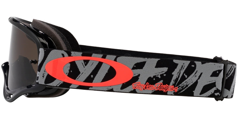 OAKLEY O Frame MX Brille - TLD Grau Stripes Persimmon Linse