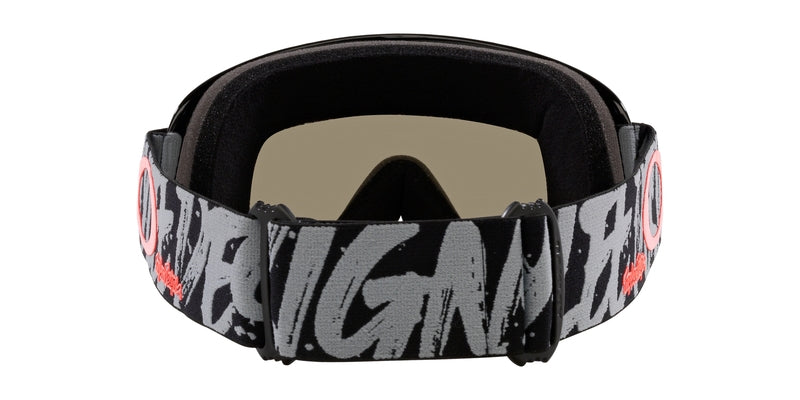 OAKLEY O Frame MX Brille - TLD Grau Stripes Persimmon Linse
