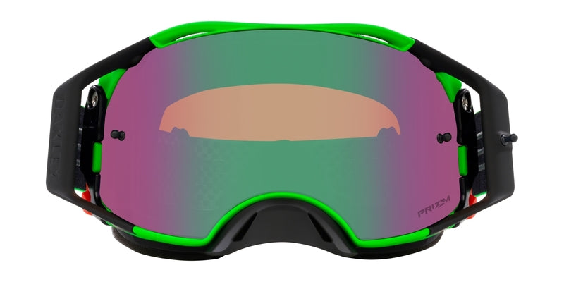 OAKLEY Airbrake MX Brille - Moto Grün B1B Prizm MX Jade Glas