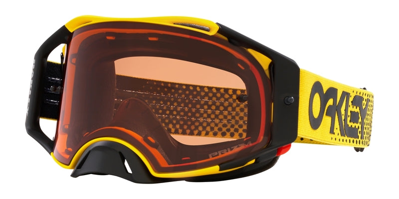 OAKLEY Airbrake MX Brille - Moto gelb B1B Prizm MX Bronze Glas