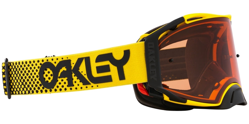 OAKLEY Airbrake MX Brille - Moto gelb B1B Prizm MX Bronze Glas