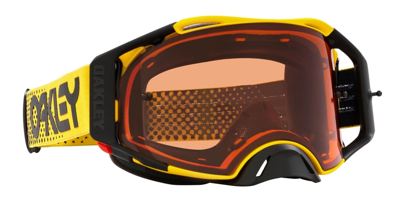OAKLEY Airbrake MX Brille - Moto gelb B1B Prizm MX Bronze Glas