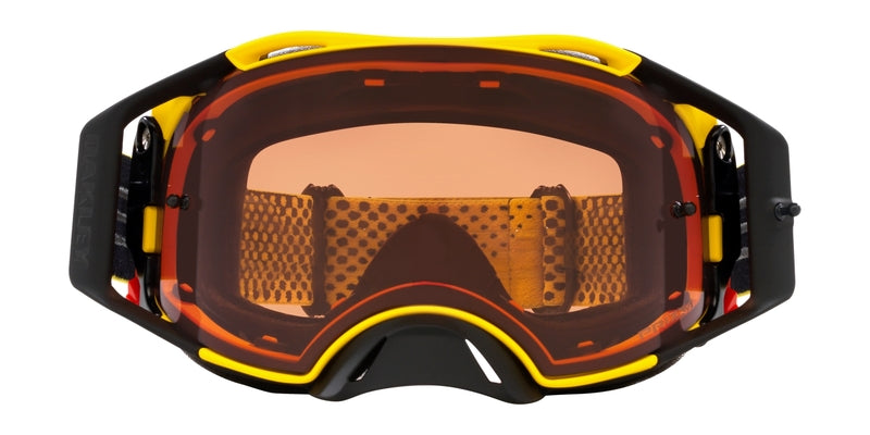 OAKLEY Airbrake MX Brille - Moto gelb B1B Prizm MX Bronze Glas