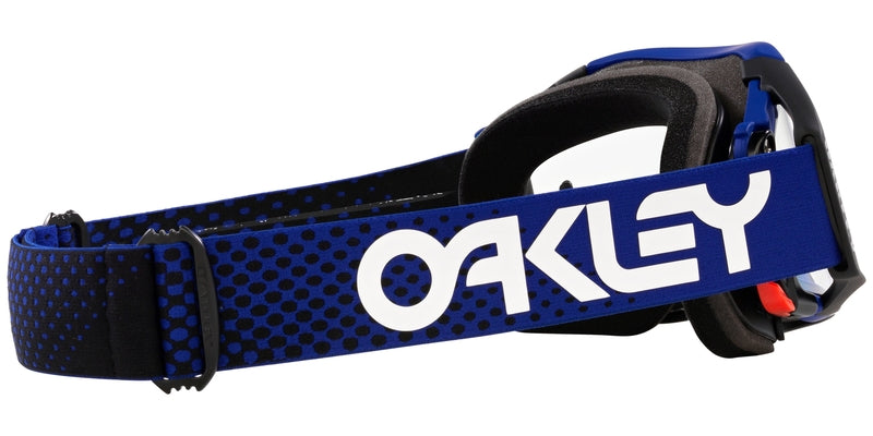 OAKLEY Airbrake MX Brille - Moto Blau B1B Klares Glas