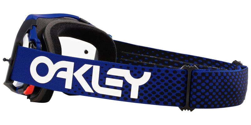OAKLEY Airbrake MX Brille - Moto Blau B1B Klares Glas