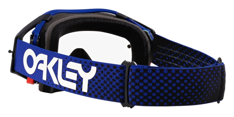 OAKLEY Airbrake MX Brille - Moto Blau B1B Klares Glas