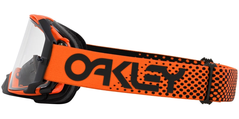 OAKLEY Airbrake MX Brille - Moto orange B1B Klares Glas