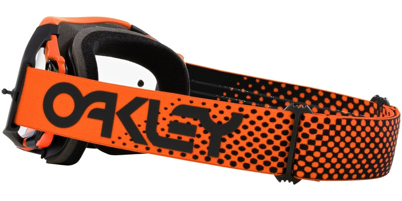 OAKLEY Airbrake MX Brille - Moto orange B1B Klares Glas