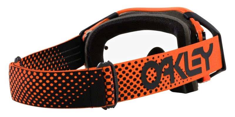 OAKLEY Airbrake MX Brille - Moto orange B1B Klares Glas